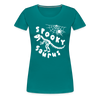 Spooky Saurus Dinosaur Halloween Women’s Premium T-Shirt