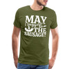 May I Suggest the Sausage Funny BBQ Men's Premium T-Shirt