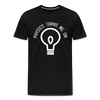 Physics Turns Me On Funny Geek Men's Premium T-Shirt - black
