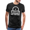 Size Matters Saw Funny Men's Premium T-Shirt - charcoal grey
