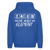 FATHER The Noble Element Periodic Elements Heavy Blend Adult Hoodie - royal blue