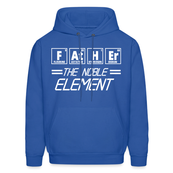 FATHER The Noble Element Periodic Elements Heavy Blend Adult Hoodie - royal blue