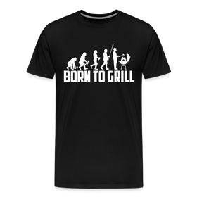Born To Grill Evolution BBQ Men's Premium T-Shirt