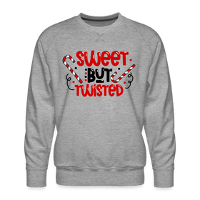Sweet But Twisted Candy Cane Men’s Premium Sweatshirt