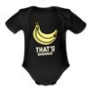 Cute That's Bananas Organic Short Sleeve Baby Bodysuit