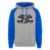Come to the Dad Side, We Have Bad Jokes Colorblock Hoodie