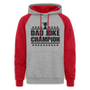Dad Joke Champion Colorblock Hoodie