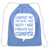 Forgive Me Parking Camper Funny Cotton Drawstring Bag