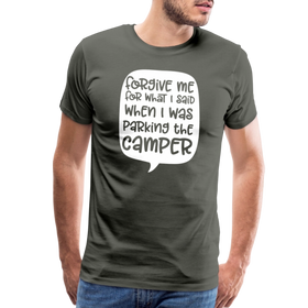 Forgive Me Parking Camper Funny Men's Premium T-Shirt