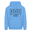 Boo the Element of Surprise Dad Jokes Halloween Men's Hoodie - carolina blue