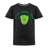 Lettuce Romaine Calm! Salad Food Pun Toddler Premium T-Shirt - charcoal grey