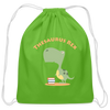 Thesaurus Rex Cotton Drawstring Bag