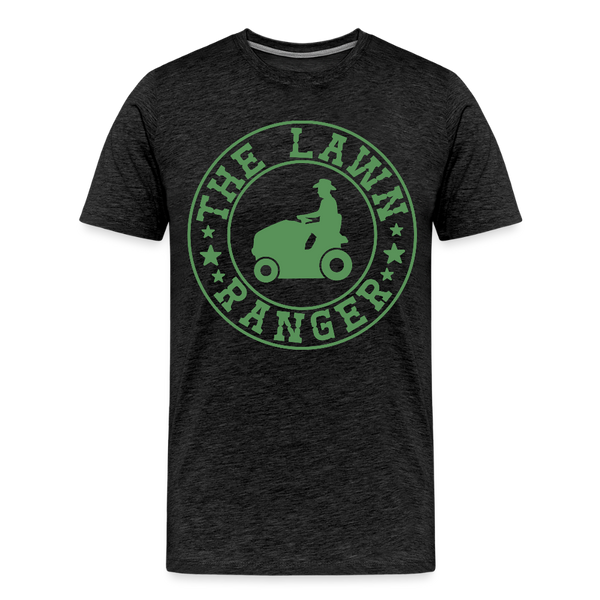 The Lawn Ranger Men's Premium T-Shirt - charcoal grey