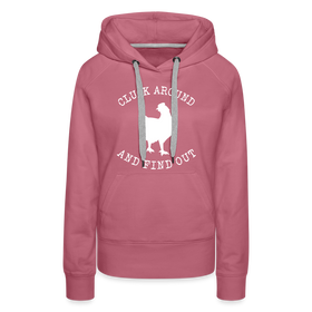 Cluck Around and Find Out Chicken Women’s Premium Hoodie