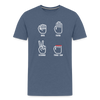 Rock, Paper, Scissors, Table Saw Funny Men's Premium T-Shirt