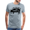 I Like Pig Butts and I Cannot Lie Funny BBQ Men's Premium T-Shirt - heather ice blue