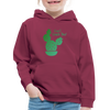 Can't Touch This! Cactus Pun Kids‘ Premium Hoodie - burgundy