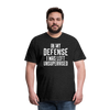 In my Defense I was left Unsupervised Men's Premium T-Shirt - charcoal grey