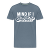 Mind if I Smoke Funny BBQ Men's Premium T-Shirt