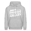 Best Grandad In The Galaxy Gildan Heavy Blend Adult Hoodie - heather gray