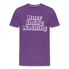 Busy Doing Nothing Men's Premium T-Shirt