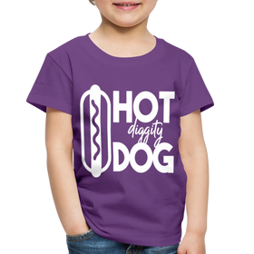 Hot Diggity Dog Funny Grilling Toddler Premium T-Shirt