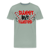 Sweet But Twisted Candy Cane Men's Premium T-Shirt
