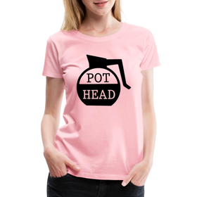 Pot Head Funny Coffee Women’s Premium T-Shirt