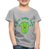 Lettuce Romaine Calm! Salad Food Pun Toddler Premium T-Shirt - heather gray