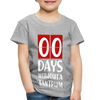 Zero Days Without a Tantrum Toddler Premium T-Shirt
