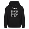 What Happens in the Garage Stays in the Garage Men's Hoodie