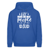My Favorite People Call Me Dad Men's Hoodie - royal blue