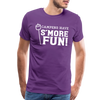 Camper's Have S'More Fun! Funny Camping Men's Premium T-Shirt - purple