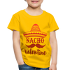 Nacho Valentine Toddler Premium T-Shirt - sun yellow