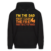 I'm the Dad First I Light the Fire Then I Grill the Meat Men's Hoodie