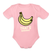 Cute That's Bananas Organic Short Sleeve Baby Bodysuit