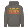 I'm the Dad First I Light the Fire Then I Grill the Meat Men's Hoodie