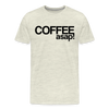 Funny Coffee ASAP! Men's Premium T-Shirt - heather oatmeal