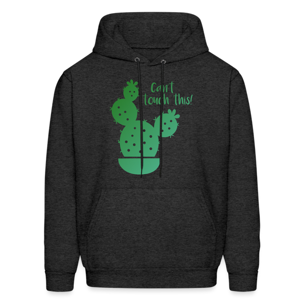 Can't Touch This! Cactus Pun Heavy Blend Adult Hoodie - charcoal grey