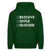 Funny Obsessive Coffee Disorder Men's Hoodie