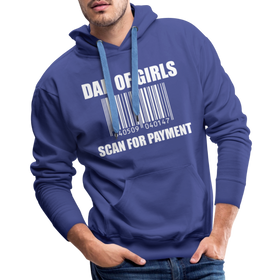 Dad of Girls Scan for Payment Men’s Premium Hoodie