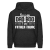 You Say Dad Bod I Say Father Figure Men's Hoodie - charcoal grey