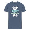 This T-Shirt is Humerus Funny Pun Men's Premium T-Shirt - heather blue