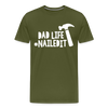 Dad Life Nailed It Men's Premium T-Shirt - olive green