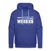 Don't be Afraid to Take Whisks Funny Men’s Premium Hoodie - royal blue
