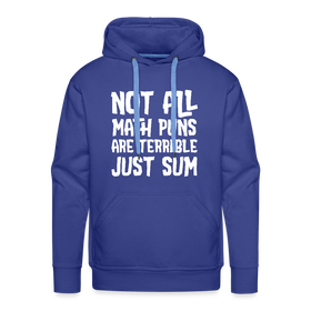 Not All Math Puns Are Terrible Just Sum Men’s Premium Hoodie