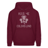 Kiss Me I'm Colorblind Men's Hoodie