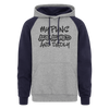 My Puns Are Armed and Dadly Colorblock Hoodie
