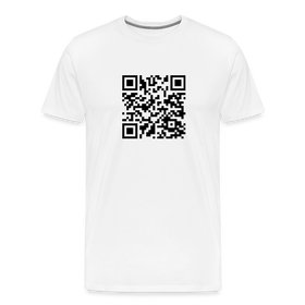 Rick Astley - Rick Roll QR Code Men's Premium T-Shirt