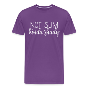 Not Slim Kinda Shady Men's Premium T-Shirt